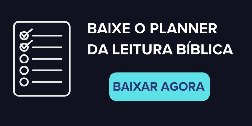 Um link para o planner da leitura bíblica